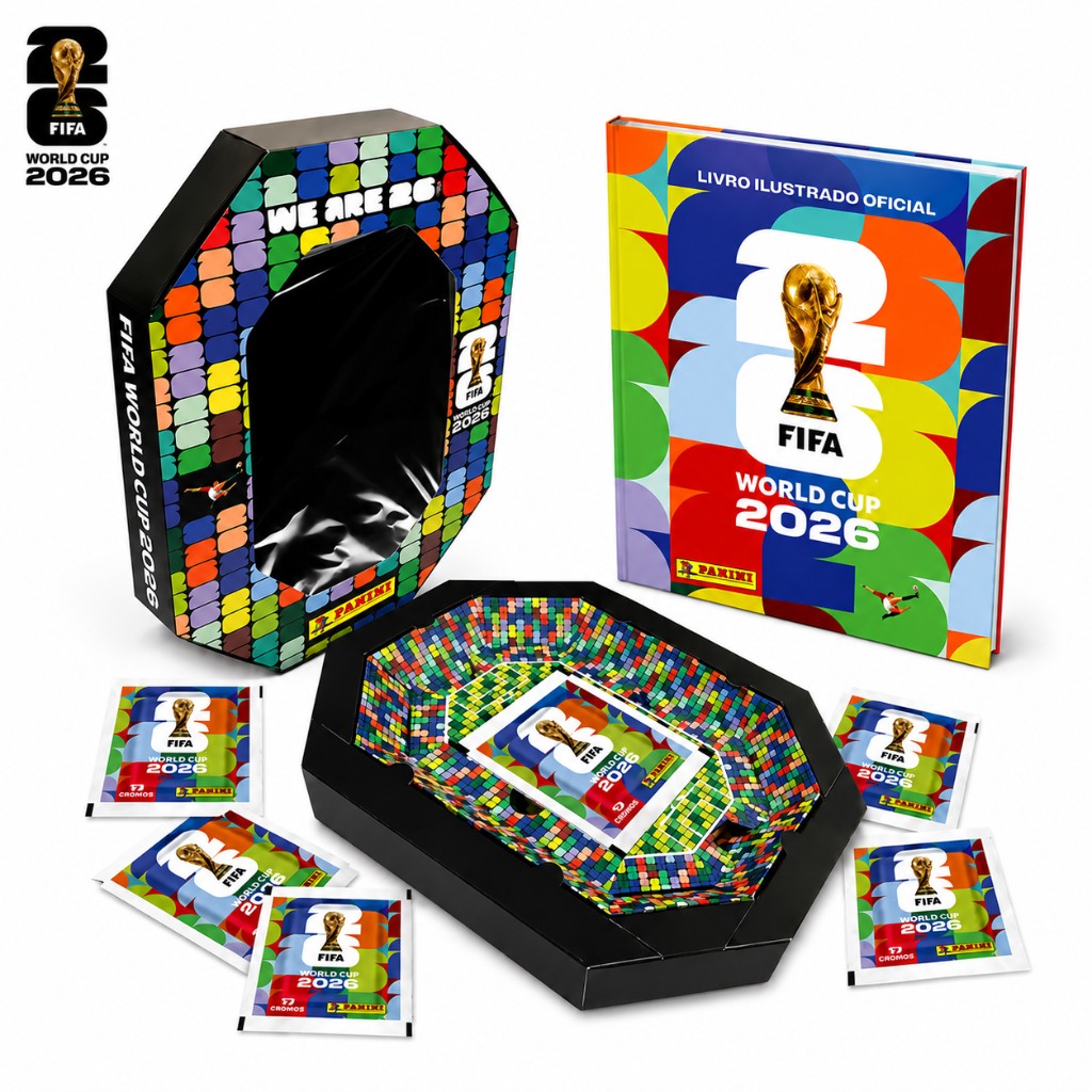 Kit Exclusivo Estádio Capa Dura
